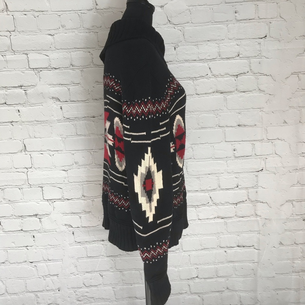 Chaps Comfy Button Collar Sweater - Picture 2 of 5